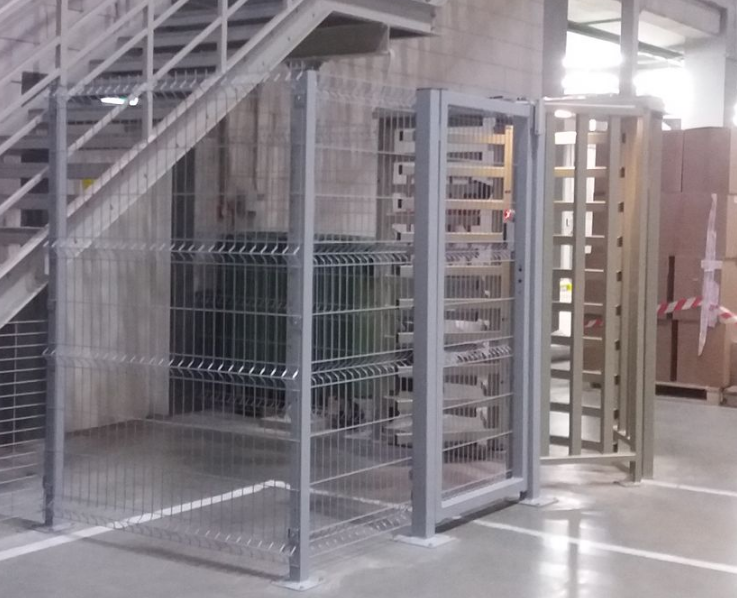 биометрическая проходная ограждение